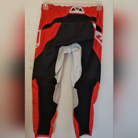 One Industries Carbon Motocross Racing Pants sz 30 Red/Wht/Blk - Picture 3 of 5